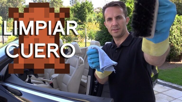 Secretos para limpiar el cuero del coche y dejarlo impecable