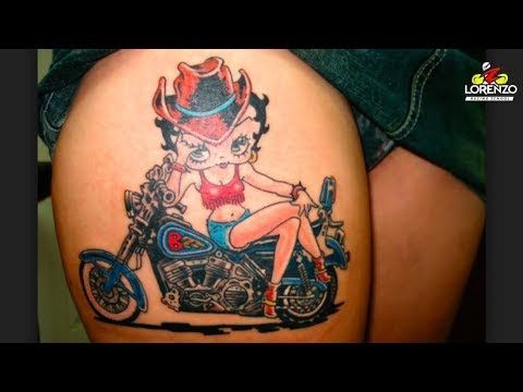 El tatuaje que acelera tu estilo: motor de moto